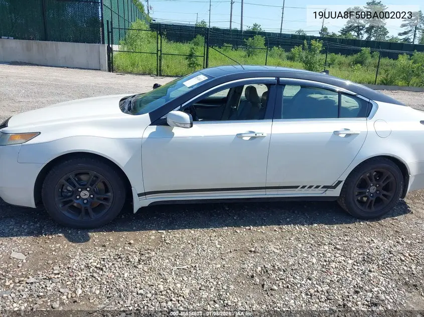 2011 Acura Tl 3.5 VIN: 19UUA8F50BA002023 Lot: 45514803