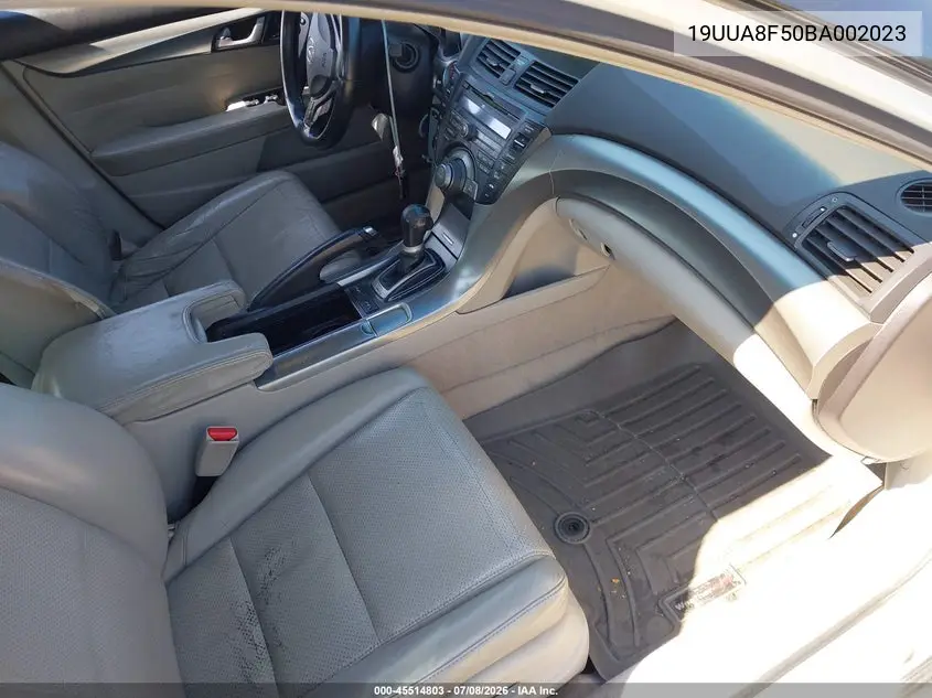 2011 Acura Tl 3.5 VIN: 19UUA8F50BA002023 Lot: 45514803