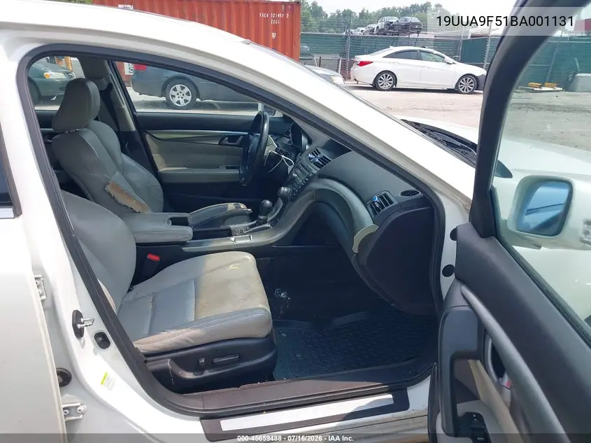 2011 Acura Tl 3.7 VIN: 19UUA9F51BA001131 Lot: 45659488