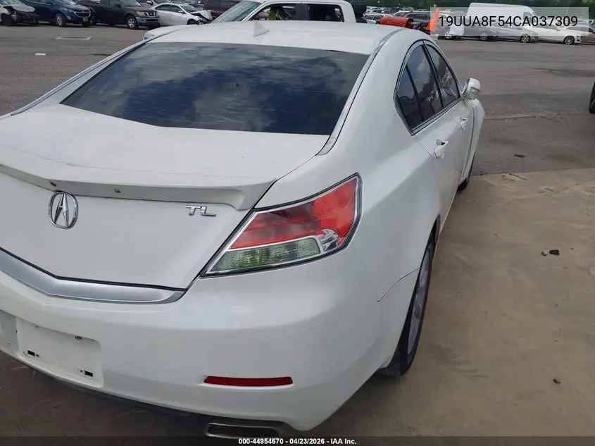 19UUA8F54CA037309 2012 Acura Tl Tech Auto