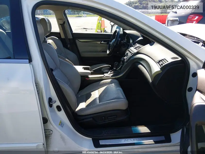2012 Acura Tl 3.7 VIN: 19UUA9F57CA000339 Lot: 45456784