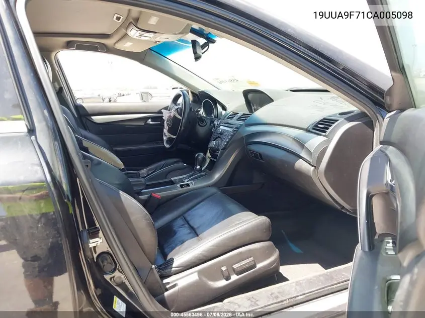 2012 Acura Tl 3.7 VIN: 19UUA9F71CA005098 Lot: 45563496
