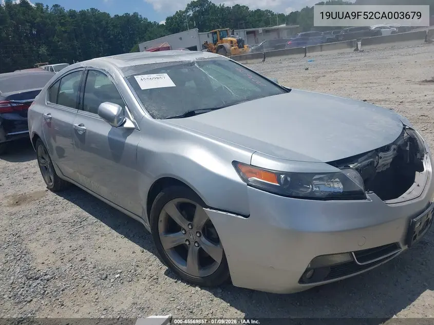 2012 Acura Tl 3.7 VIN: 19UUA9F52CA003679 Lot: 45569857