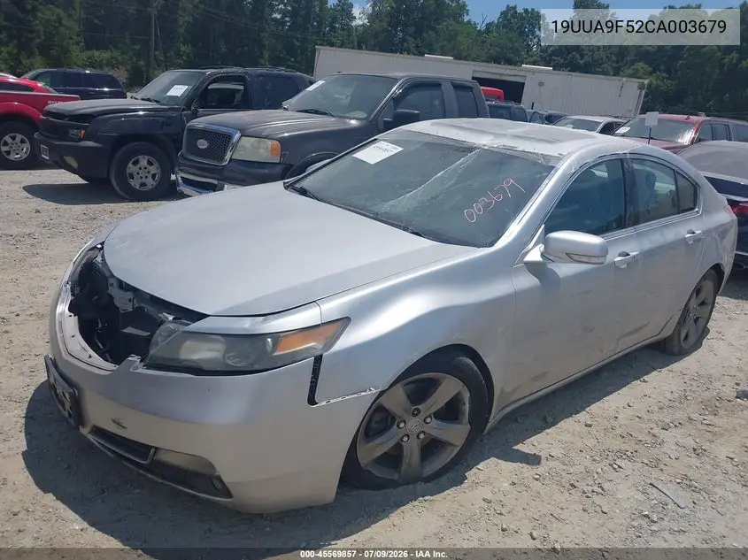 2012 Acura Tl 3.7 VIN: 19UUA9F52CA003679 Lot: 45569857