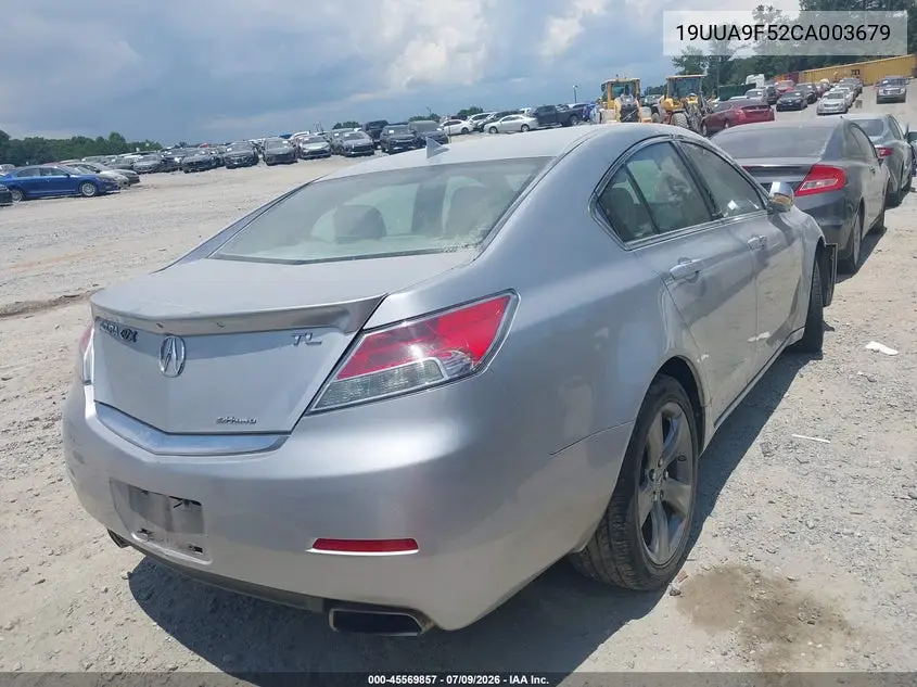 2012 Acura Tl 3.7 VIN: 19UUA9F52CA003679 Lot: 45569857