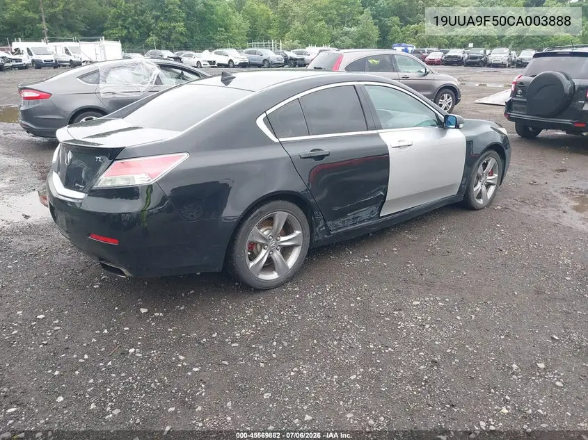 2012 Acura Tl 3.7 VIN: 19UUA9F50CA003888 Lot: 45569882