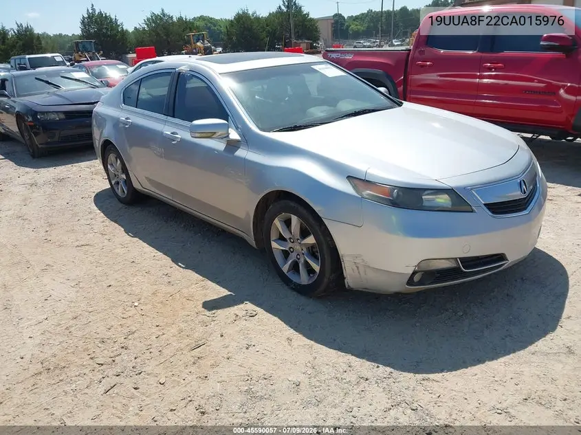 2012 Acura Tl 3.5 VIN: 19UUA8F22CA015976 Lot: 45590057