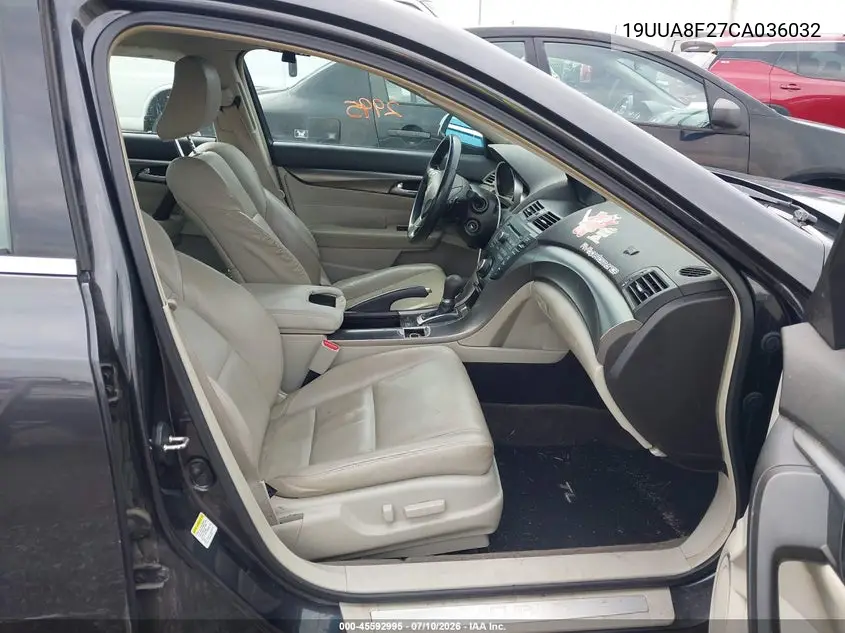 2012 Acura Tl 3.5 VIN: 19UUA8F27CA036032 Lot: 45592995