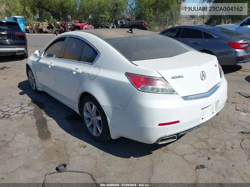 2012 Acura Tl 3.5 VIN: 19UUA8F23CA004162 Lot: 45595409