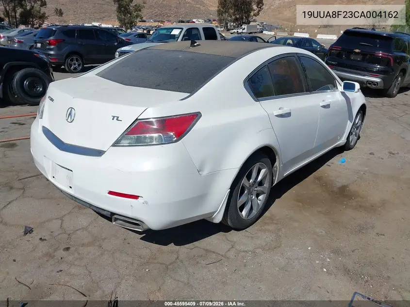 2012 Acura Tl 3.5 VIN: 19UUA8F23CA004162 Lot: 45595409