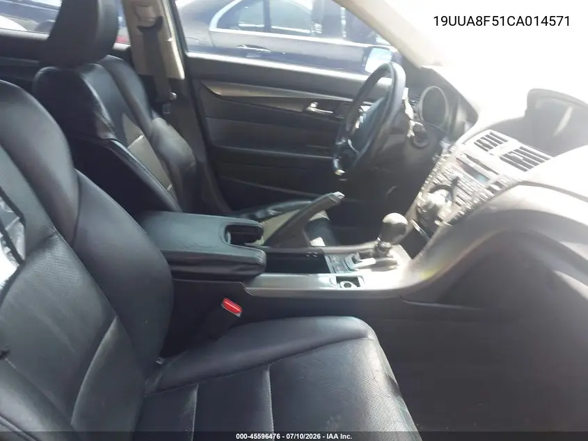 2012 Acura Tl 3.5 VIN: 19UUA8F51CA014571 Lot: 45596476