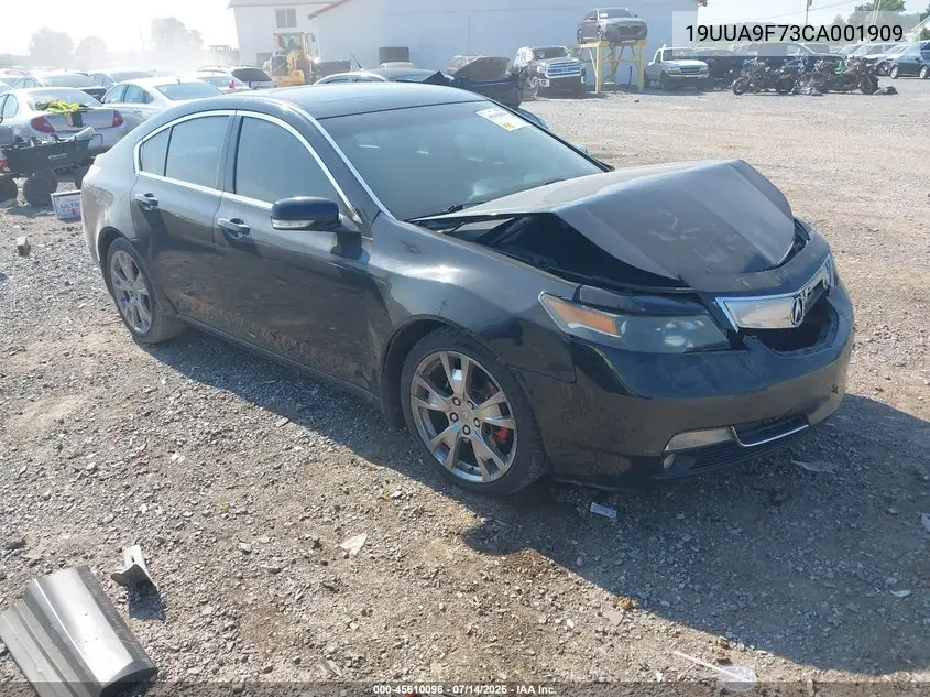 2012 Acura Tl 3.7 VIN: 19UUA9F73CA001909 Lot: 45610096