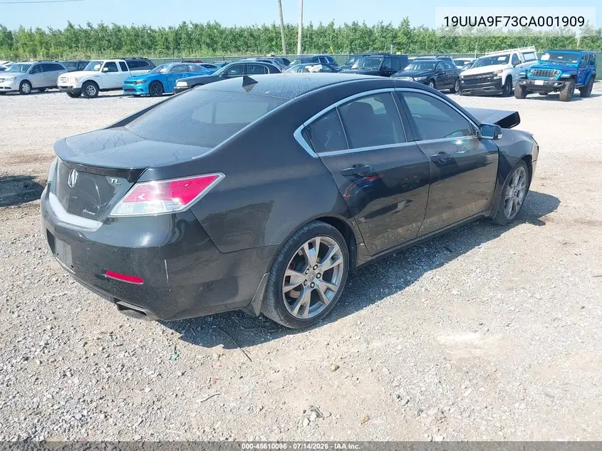2012 Acura Tl 3.7 VIN: 19UUA9F73CA001909 Lot: 45610096