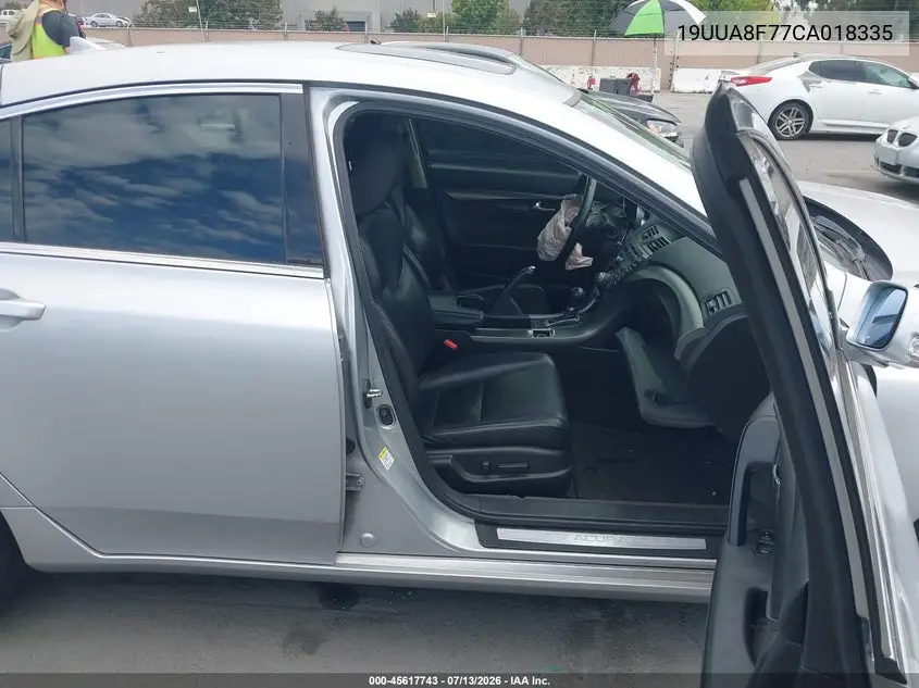 2012 Acura Tl 3.5 VIN: 19UUA8F77CA018335 Lot: 45617743