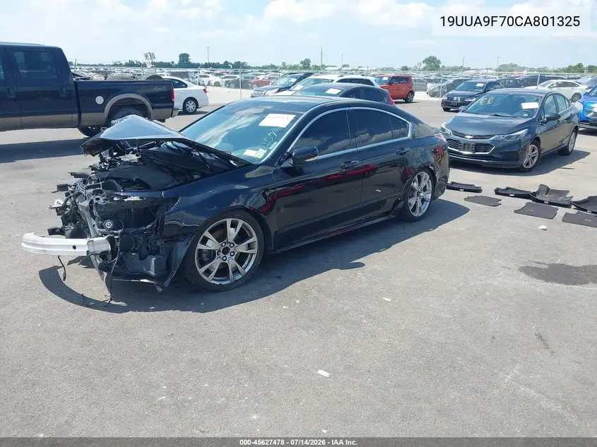 2012 Acura Tl 3.7 VIN: 19UUA9F70CA801325 Lot: 45627478