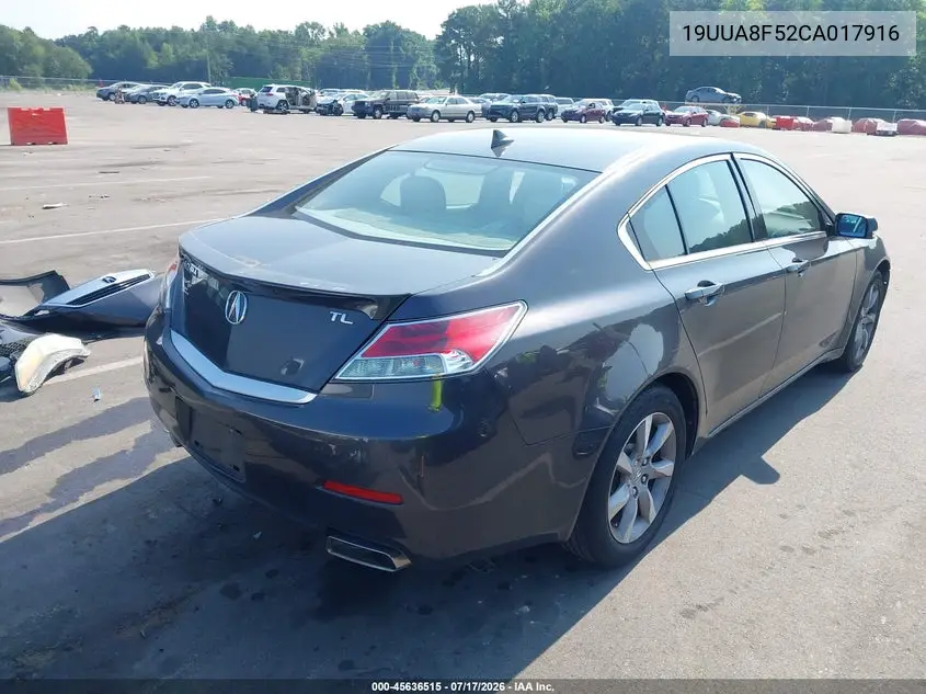 2012 Acura Tl 3.5 VIN: 19UUA8F52CA017916 Lot: 45636515