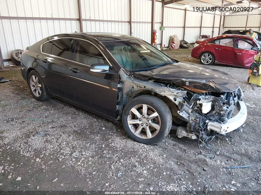2012 Acura Tl 3.5 VIN: 19UUA8F50CA020927 Lot: 45648198