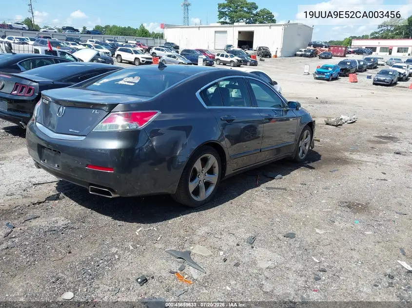 2012 Acura Tl 3.7 VIN: 19UUA9E52CA003456 Lot: 45659633