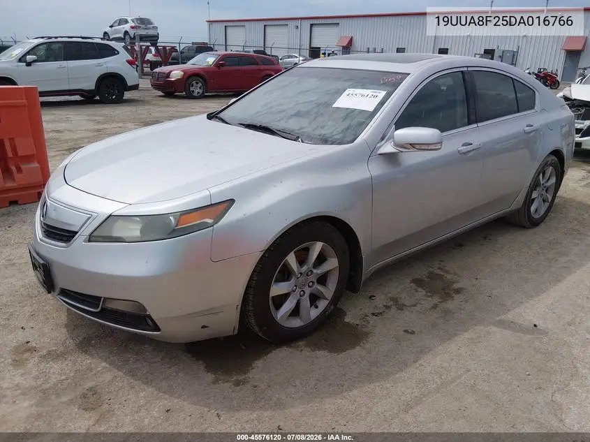 2013 Acura Tl 3.5 VIN: 19UUA8F25DA016766 Lot: 45576120
