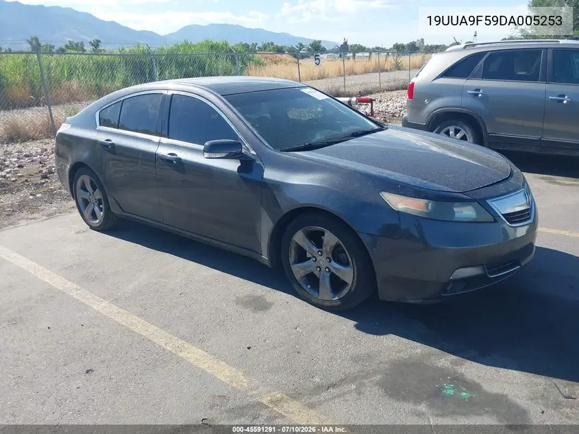 2013 Acura Tl 3.7 VIN: 19UUA9F59DA005253 Lot: 45591291