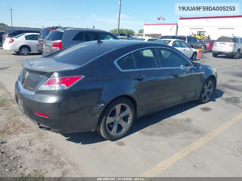 2013 Acura Tl 3.7 VIN: 19UUA9F59DA005253 Lot: 45591291