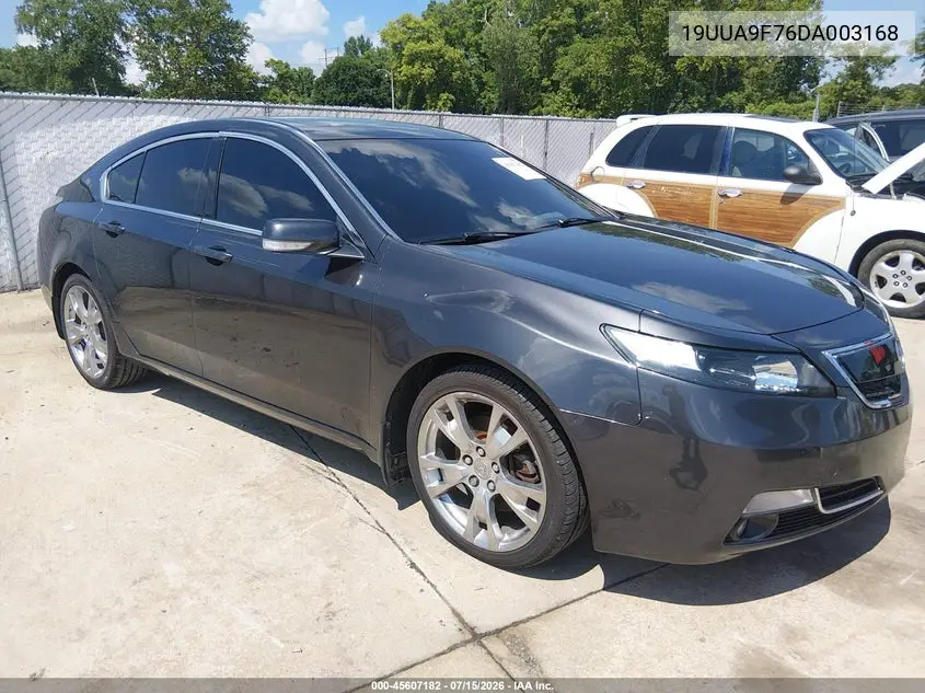 2013 Acura Tl 3.7 VIN: 19UUA9F76DA003168 Lot: 45607182