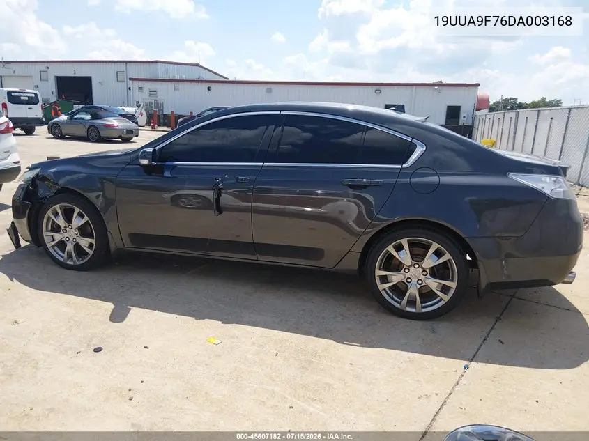 2013 Acura Tl 3.7 VIN: 19UUA9F76DA003168 Lot: 45607182
