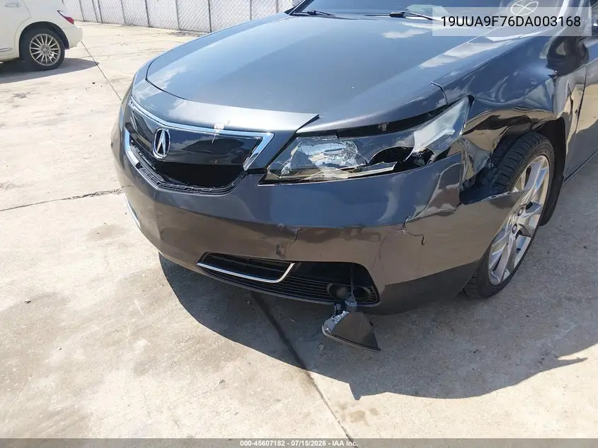 2013 Acura Tl 3.7 VIN: 19UUA9F76DA003168 Lot: 45607182