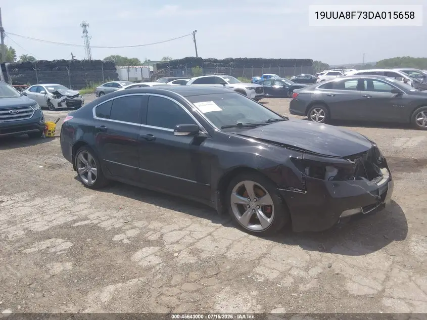 2013 Acura Tl 3.5 VIN: 19UUA8F73DA015658 Lot: 45643000