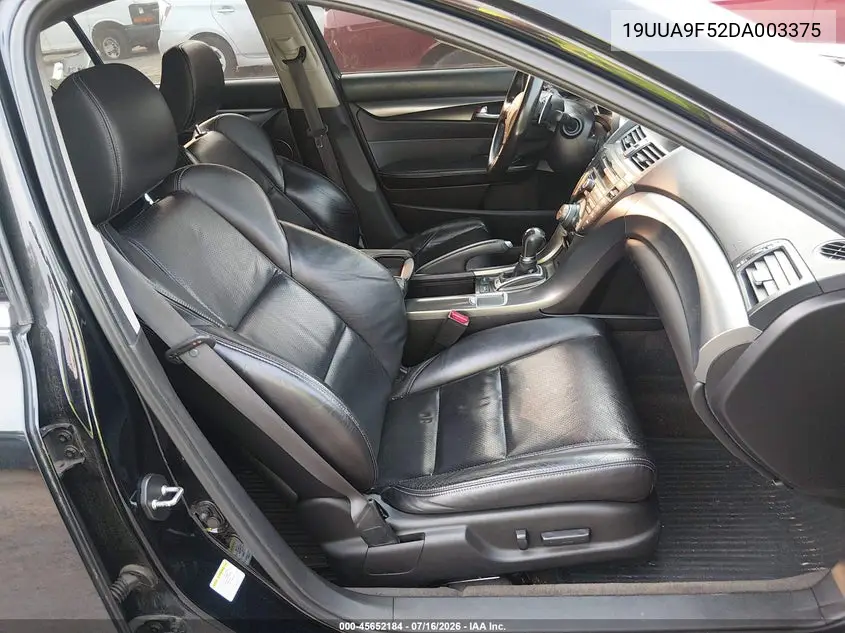2013 Acura Tl 3.7 VIN: 19UUA9F52DA003375 Lot: 45652184