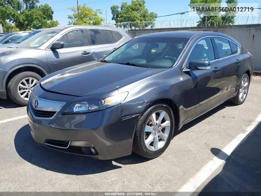 2013 Acura Tl 3.5 VIN: 19UUA8F56DA012719 Lot: 45675426
