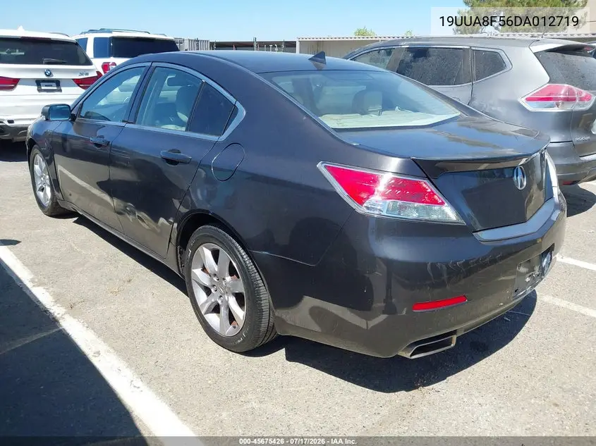 2013 Acura Tl 3.5 VIN: 19UUA8F56DA012719 Lot: 45675426