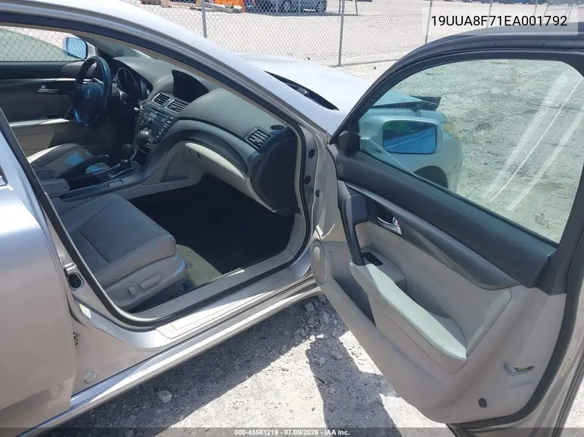 2014 Acura Tl 3.5 VIN: 19UUA8F71EA001792 Lot: 45561219