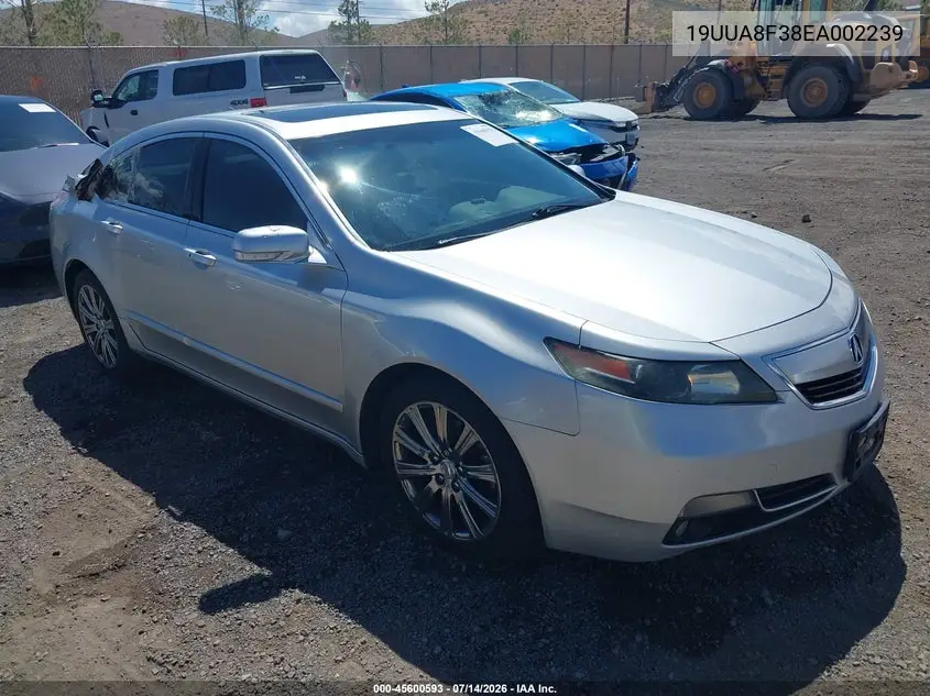 2014 Acura Tl 3.5 Special Edition VIN: 19UUA8F38EA002239 Lot: 45600593
