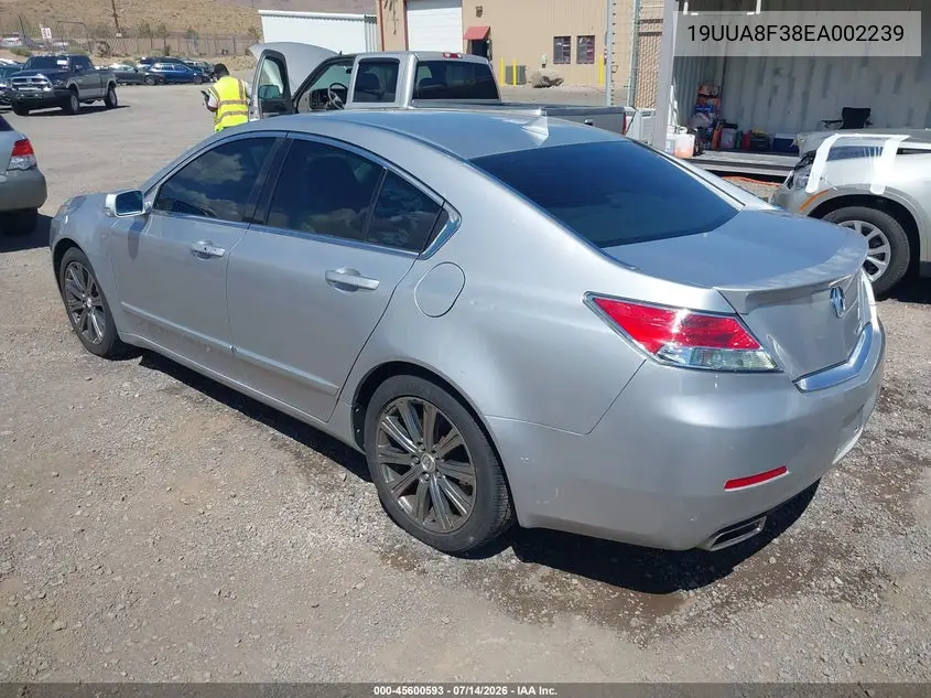 2014 Acura Tl 3.5 Special Edition VIN: 19UUA8F38EA002239 Lot: 45600593