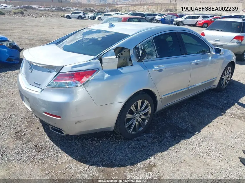 2014 Acura Tl 3.5 Special Edition VIN: 19UUA8F38EA002239 Lot: 45600593