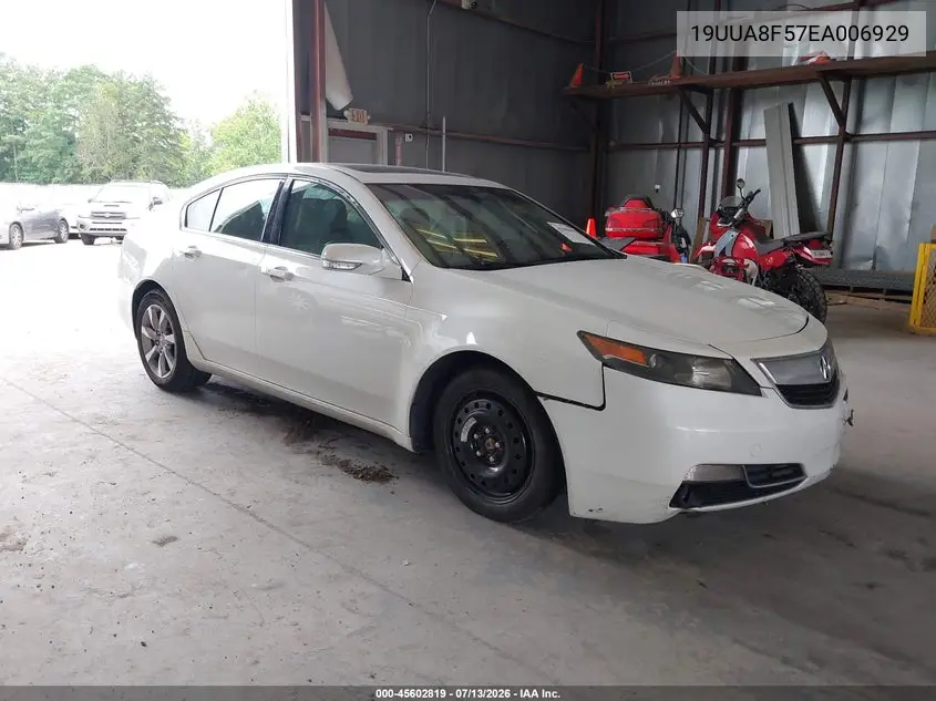 2014 Acura Tl 3.5 VIN: 19UUA8F57EA006929 Lot: 45602819