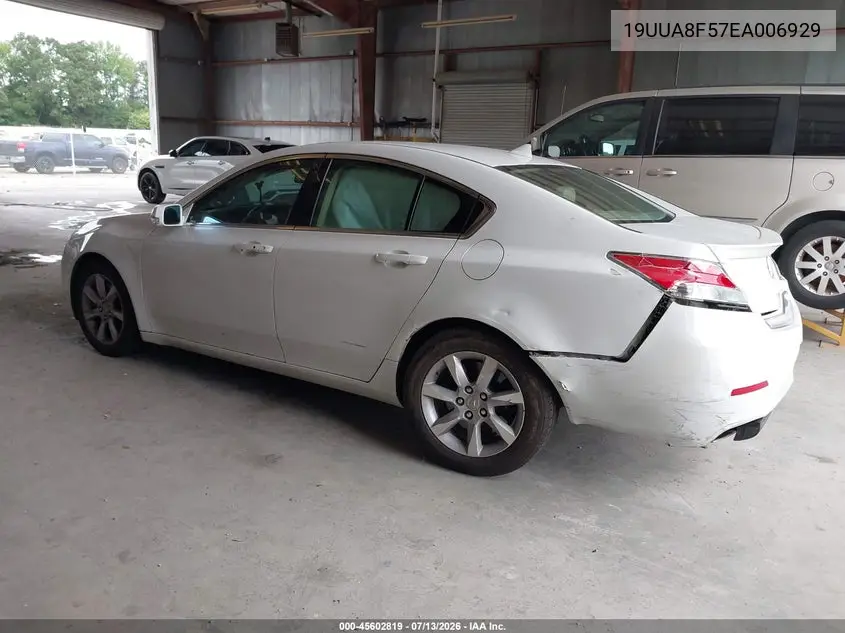 2014 Acura Tl 3.5 VIN: 19UUA8F57EA006929 Lot: 45602819