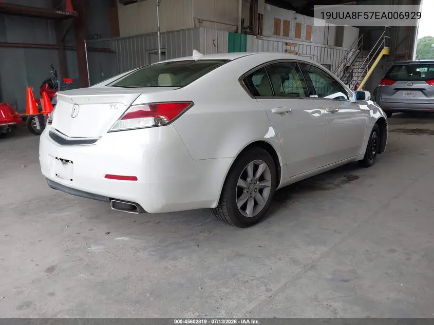 2014 Acura Tl 3.5 VIN: 19UUA8F57EA006929 Lot: 45602819