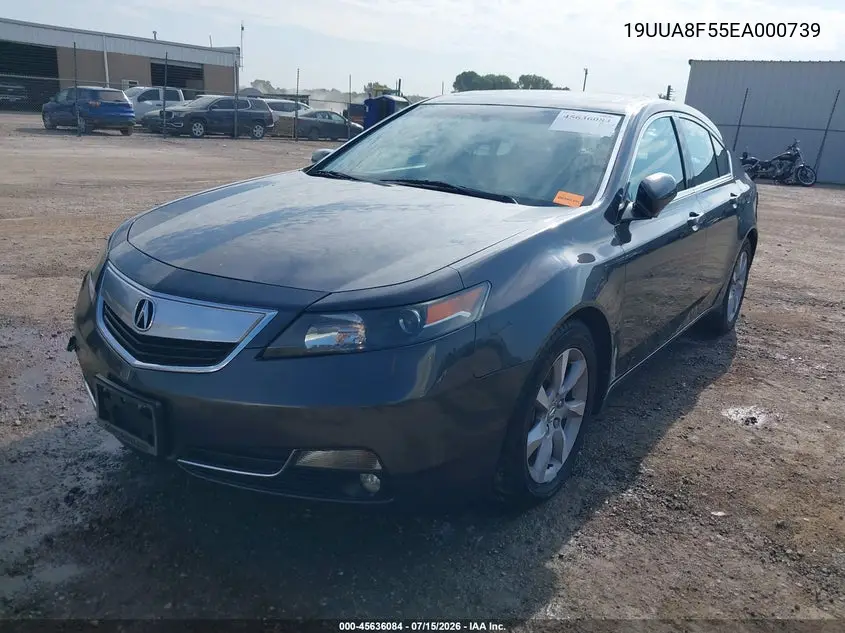 2014 Acura Tl 3.5 VIN: 19UUA8F55EA000739 Lot: 45636084