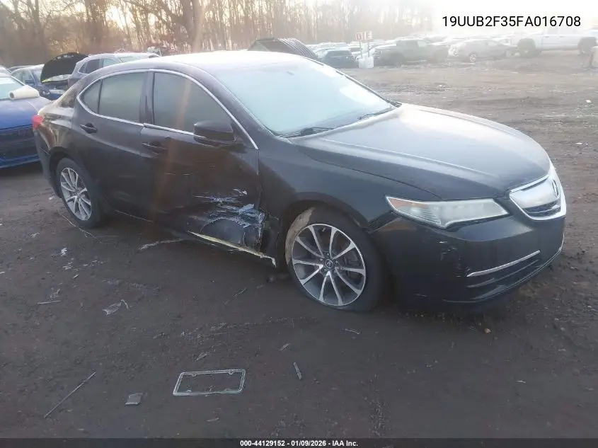 19UUB2F35FA016708 2015 Acura Tlx V6