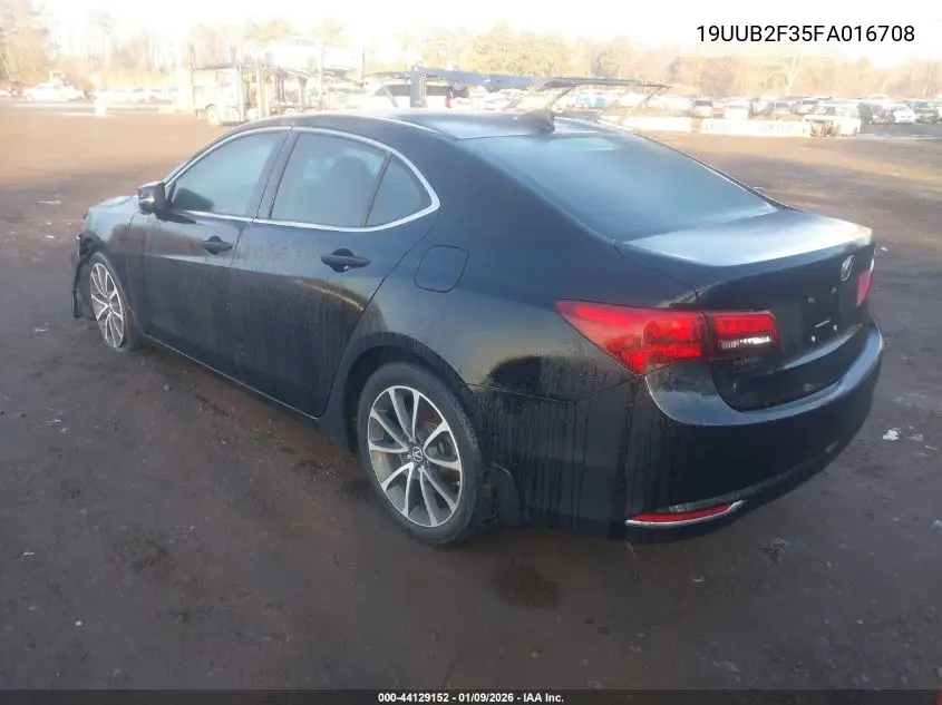 19UUB2F35FA016708 2015 Acura Tlx V6