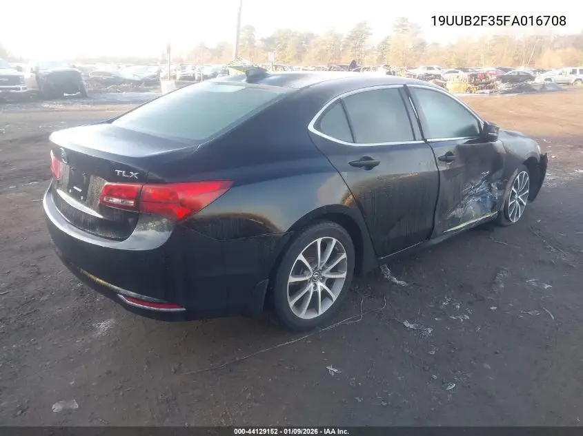 19UUB2F35FA016708 2015 Acura Tlx V6