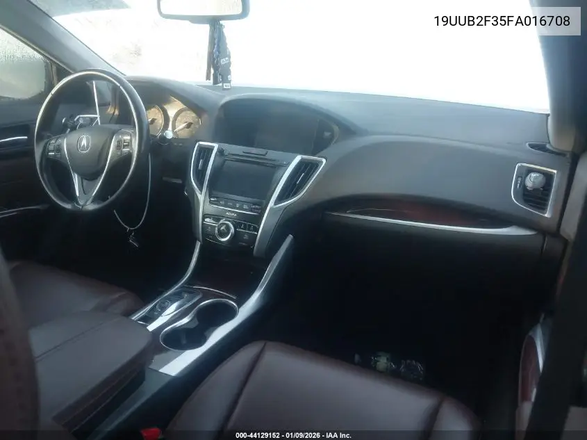 19UUB2F35FA016708 2015 Acura Tlx V6