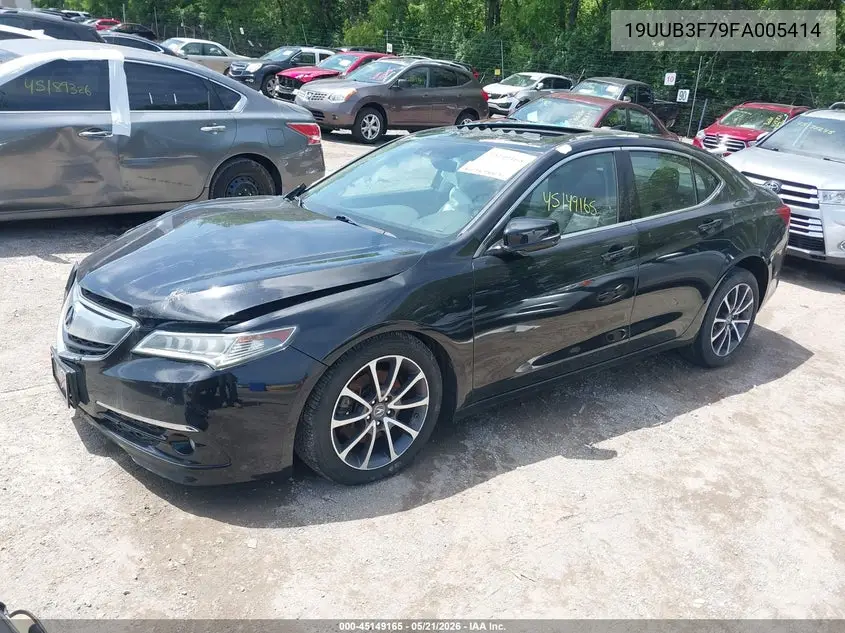 19UUB3F79FA005414 2015 Acura Tlx V6 Advance
