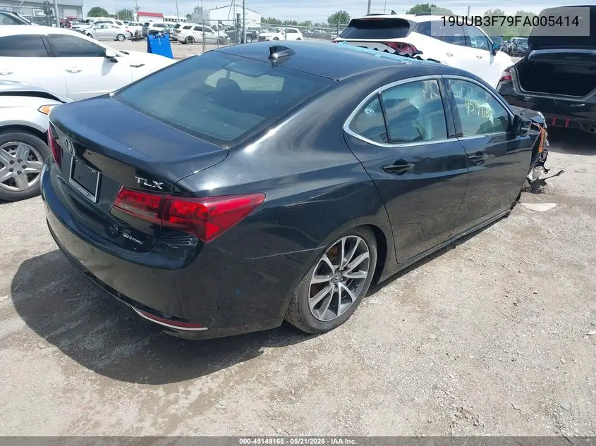 19UUB3F79FA005414 2015 Acura Tlx V6 Advance