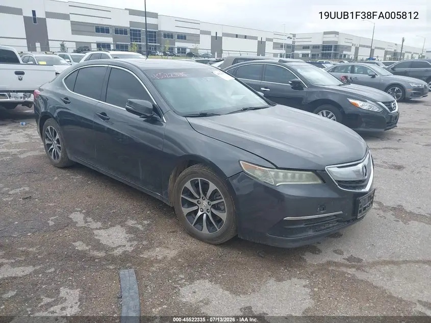 2015 Acura Tlx VIN: 19UUB1F38FA005812 Lot: 45522335