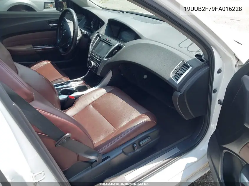 2015 Acura Tlx V6 Advance VIN: 19UUB2F79FA016228 Lot: 45545118