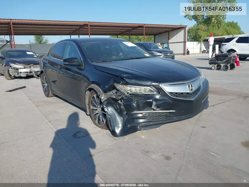 2015 Acura Tlx Tech VIN: 19UUB1F54FA016355 Lot: 45545776