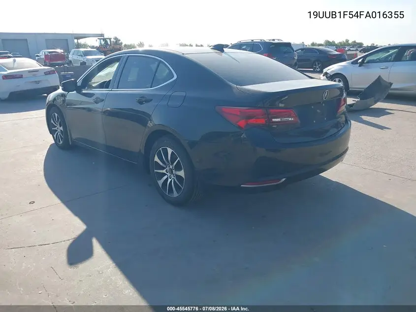 2015 Acura Tlx Tech VIN: 19UUB1F54FA016355 Lot: 45545776